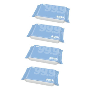 IPLUS 99,9% drėgnos servetėlės 320vnt (4x80)