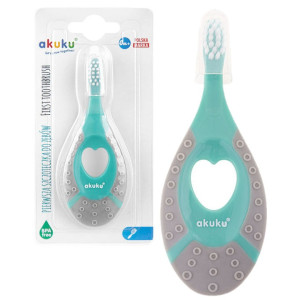 Akuku A0157 dantų šepetėlis 0–2 metų vaikams