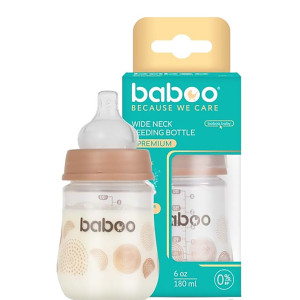 Baboo Antikolikinis maitinimo buteliukas  0+ mėn 180ml