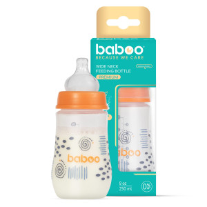 Baboo Antikolikinis maitinimo buteliukas  3+ mėn. 250ml