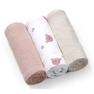 BabyOno 828/03 Muslino sauskelnių rinkinys