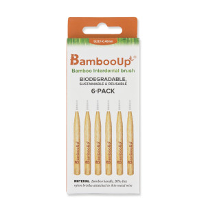 BambooUp Bamboo tarpdančių šepetėliai