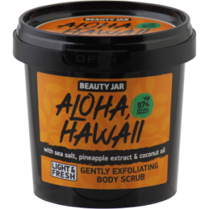 Beauty Jar "Aloha, hawaii''-delikatus kūno odos šveitiklis 200g