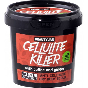 Beauty Jar  "Cellulite killer"-anticeliulitinis sausas kūno šveitiklis 150g