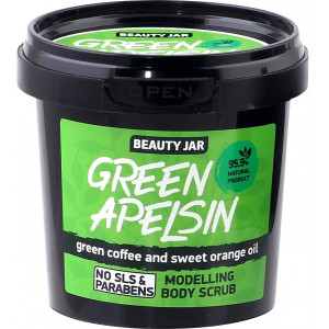 Beauty Jar "Green Orange"-modeliuojantis kūno šveitiklis 200g