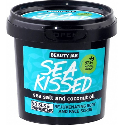Beauty Jar "Sea kissed"-jauninamasis kūno ir veido šveitiklis 200g