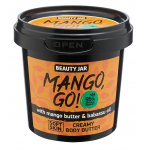 Beauty Jar "Mango, Go!"-sviestas kūnui su mangais ir puošniųjų atalių sviestu 135g