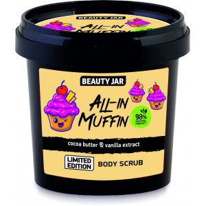 Beauty Jar All-In Muffin kūno šveitiklis 160g