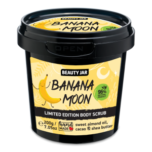 Beauty Jar Banana Moon kūnо šveitiklis 200g