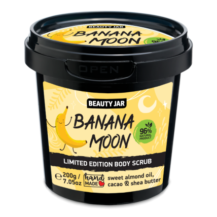 Beauty Jar Banana Moon kūnо šveitiklis 200g