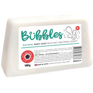 Beauty Jar BUBBLES antibakterinio poveikio naujagimių muilas 140g