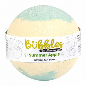 Beauty Jar BUBBLES SUMMER APPLE vaikiškas rutuliukas voniai 115g