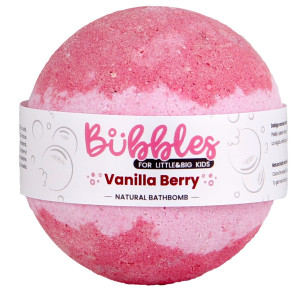 Beauty Jar BUBBLES VANILLA BERRY vaikiškas rutuliukas voniai 115g