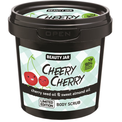 Beauty Jar Cheery Cherry kūno šveitiklis 200g