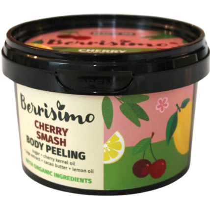Beauty Jar Cherry smash-kūno šveitiklis 300g