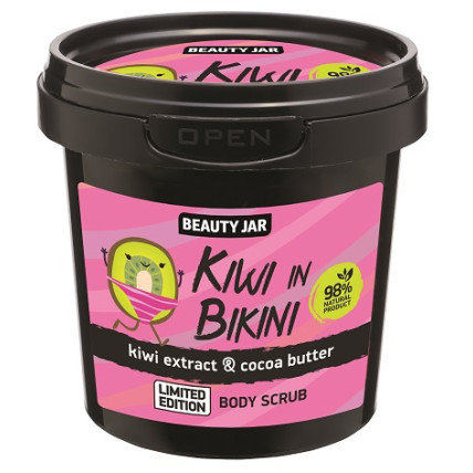 Beauty Jar Kiwi in Bikini kūno šveitiklis 200g
