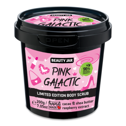 Beauty Jar Pink Galactic kūno šveitiklis 200g