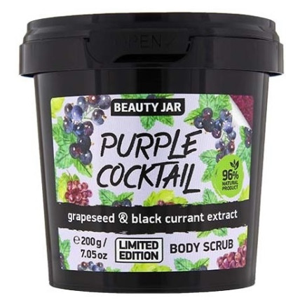 Beauty Jar Purple Cocktail kūno šveitiklis  200g