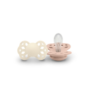 Bibs Infinity Silicone čiulptukas 0-6 mėn 2vnt