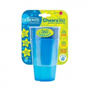 Dr.Browns TC01040 gertuvė nuo 12 mėn., 300ml, mėlyna