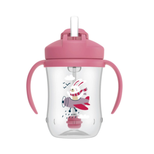 Dr.Browns TC91011 Gertuvė su šiaudeliu ir svareli