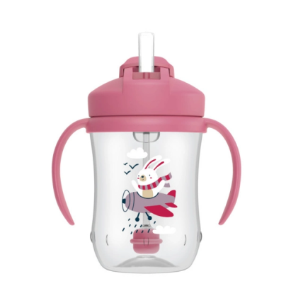 Dr.Browns TC91011 Gertuvė su šiaudeliu ir svareli Dr.Browns TC91011 Gertuvė su šiaudeliu ir svareli