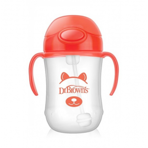 Dr.Browns TC91013 Gertuvė su šiaudeliu ir svareli