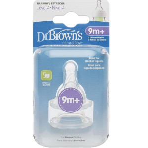 Dr.Browns 313 silikoniniai žindukai buteliukams 9m+