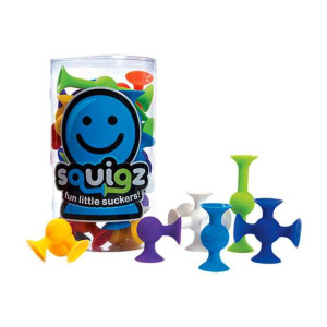 Fat Brain Toys FA088-1 Squigz (22vnt) lipšniukai