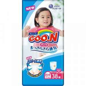 Sauskelnės-kelnaitės Goo.N PBL girl 12-20kg 38vnt