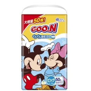 Goo.N Plus Disney Sauskelnės-kelnaitės PBL 12-22kg 50vnt