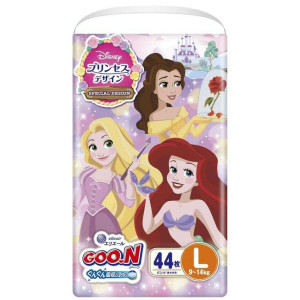 Goo.N Plus Princess Sauskelnės-kelnaitės L 9-14kg 44vnt