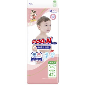 Sauskelnės Goo.N jautriai odai XL 12-20kg 42vnt