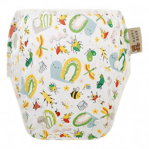 HappyBear Bugs daugkartinės plaukimo sauskelnės