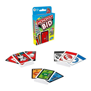 Hasbro F1699BAL Stalo žaidimas Monopoly Bid