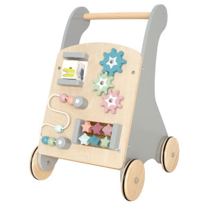 JaBaDaBaDo W7176 „Push Walker“ / „Stumdukas“ Mokomasis medinis žaislas – vaikštynė 