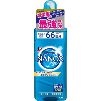 Lion "Top Super Nanox“ koncentruotas skalbimo gelis 660g
