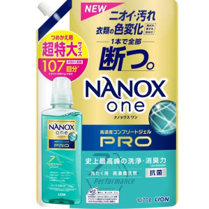 Lion Nanox One Pro Skalbimo gelio užpildas 1070g