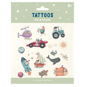 Little Dutch 370138 Laikinosios tatuiruotės