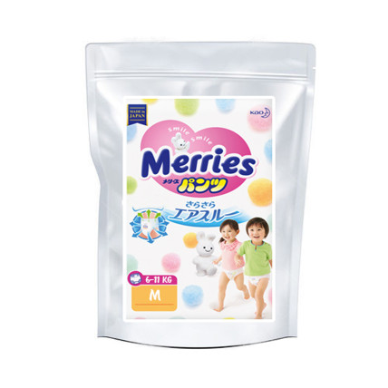 Merries Sauskelnės M 6-11kg pavyzdys 3vnt