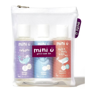 Mini U kelioninis rinkinys, 3 x 100 ml