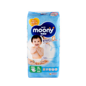 Moony Sauskelnės XL 12-17kg 44vnt