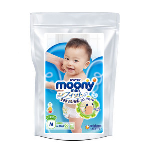 Moony Sauskelnės M 6-11kg pavyzdys 3vnt