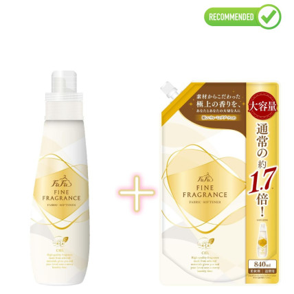 Fafa Story Ciel Skalbinių kondicionierius 600ml + užpildas 840ml