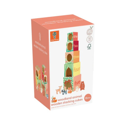 Orange Tree Toys OTT12074 Mediniai kubeliai