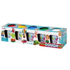 PlayGo 8605 5 spalvų plastilino rinkinys