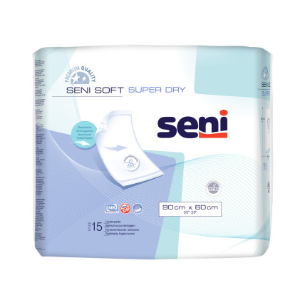 Seni Soft Super dry 60X90cm 15vnt