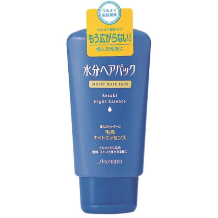 Shiseido Moist Hair Pack naktinė pažeistų plaukų kaukė 120g