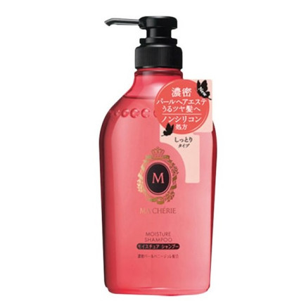 Shiseido MA CHERIE drėkinantis plaukų šampūnas su gėlių-vaisių kvapu 450ml