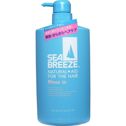 Shiseido Sea Breeze 2 in 1 šampūnas ir kondicionierius nuo pleiskanų su mentoliu 600ml 